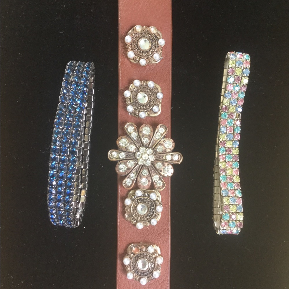 Sparkly Bracelet Trio